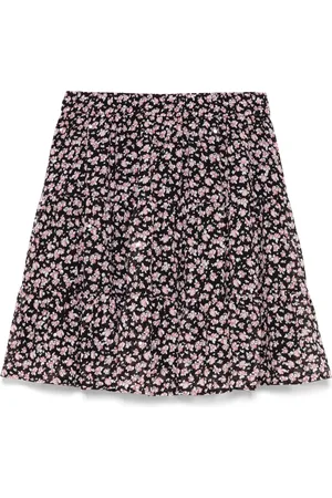 Michael Kors Printed stud-embellished mini skirt