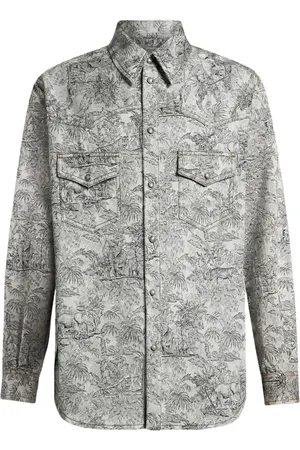 Etro Linen denim shirt jacket