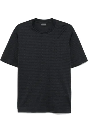 Emporio Armani Monogram-print T-shirt