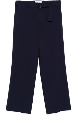 Msgm Belted trousers