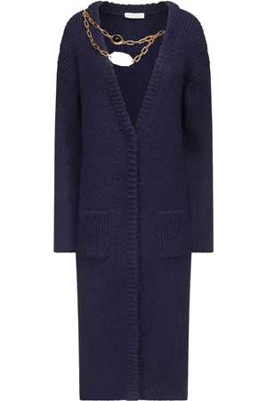 AREA Ribbed long-length cardigan