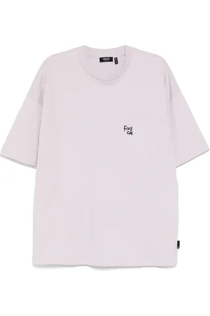 FIVE CM Logo-embroidered T-shirt