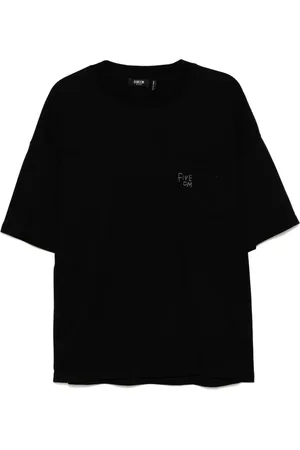 FIVE CM Logo-embroidered T-shirt