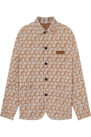 VERSACE Poppies single-breasted blazer