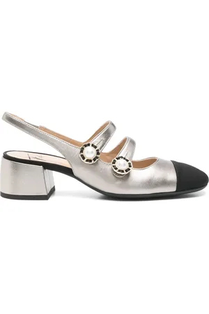 ROBERTO FESTA 40mm Tiglio slingback pumps