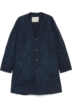 BY WALID Embroidered cotton coat