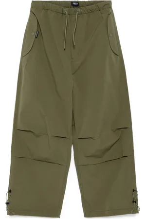 FIVE CM Drawstring wide-leg trousers