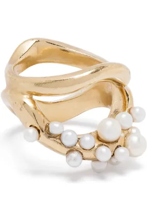 Beatriz Palacios Double Wave ring