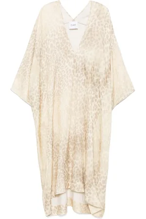 NUDE Animal-print midi dress