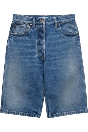 Prada Straight-leg denim shorts