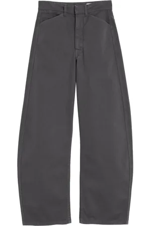 LEMAIRE High-waisted curved trousers