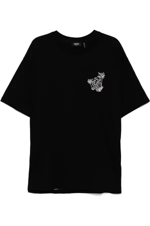 FIVE CM Logo-embroidered T-shirt
