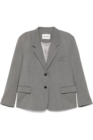 Low Classic Mélange-effect blazer