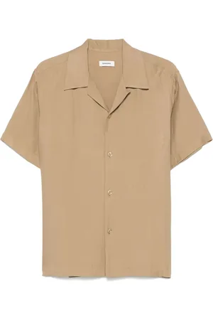 Sandro Shark-collar shirt