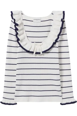 Claudie Pierlot Striped knitted top