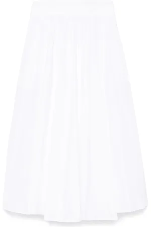 CENERE GB Taffeta midi skirt