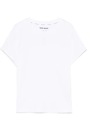 DKNY Logo-embroidered T-shirt