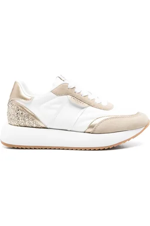 Twin-Set Glitter-detailing sneakers