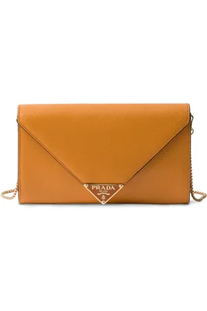 Prada Mini Saffiano leather clutch bag