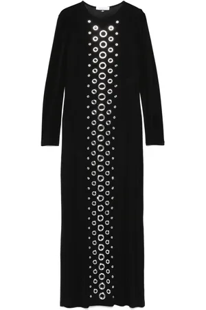 Paco rabanne Semi-sheer maxi dress