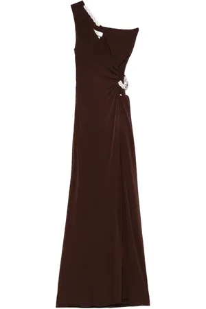 NISSA Crystal-embellished gown