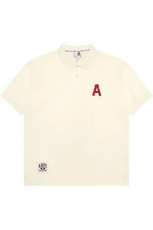 A Bathing Ape Logo-patch polo shirt