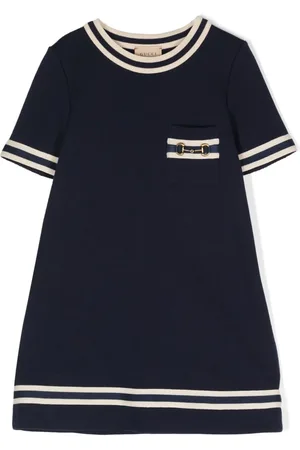 Gucci Stripe-detail cotton dress