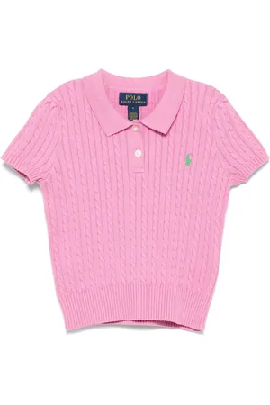 Ralph Lauren Cable-knit polo shirt