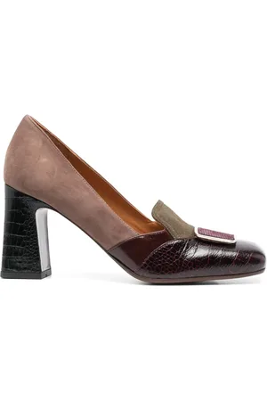 Chie Mihara Ohico 90mm printed-buckle pumps