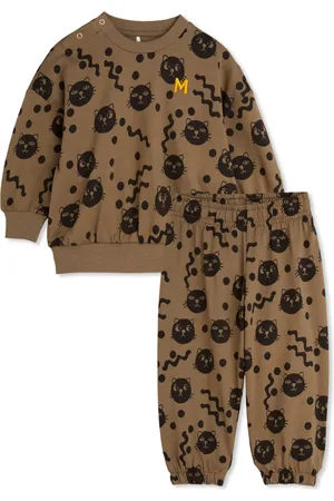 Mini Rodini Squiggly Cats tracksuit