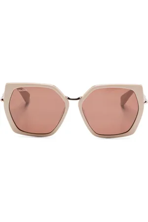 Max Mara Geometric-frame sunglasses