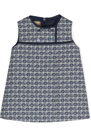 Gucci Double G-jacquard cotton dress