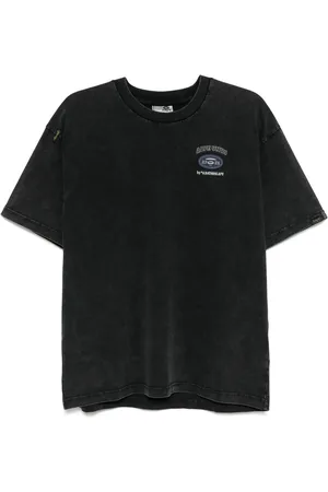 A Bathing Ape Logo-embroidered T-shirt