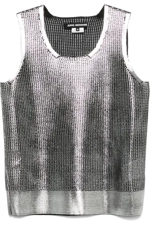 JUNYA WATANABE Metallic-finish tank top