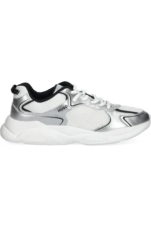 HUGO BOSS Metallic-finish sneakers