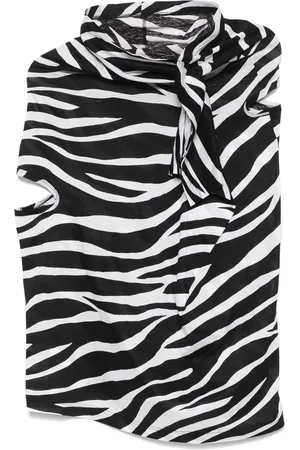 JUNYA WATANABE 2015 zebra-print blouse