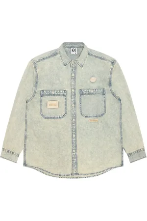 A Bathing Ape Logo-patch shirt