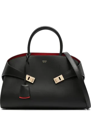 Salvatore Ferragamo Medium Hug leather tote bag