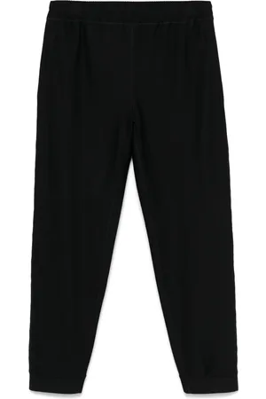 Giorgio Armani Waffle-pattern tapered trousers