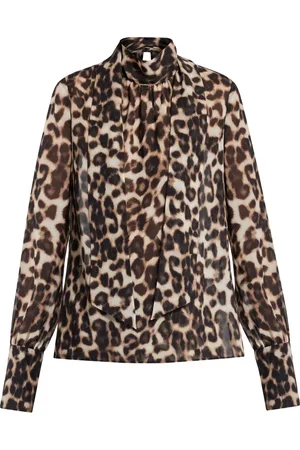 SER.O.YA Leopard-print blouse