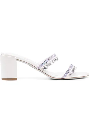 RENE CAOVILLA Crystal embellishment sandals