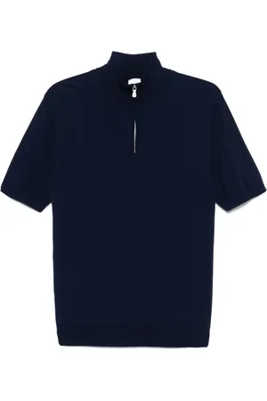 ELEVENTY Fine-knit polo shirt