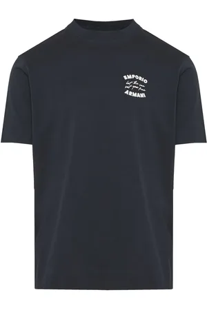 Emporio Armani Logo-embroidered T-shirt