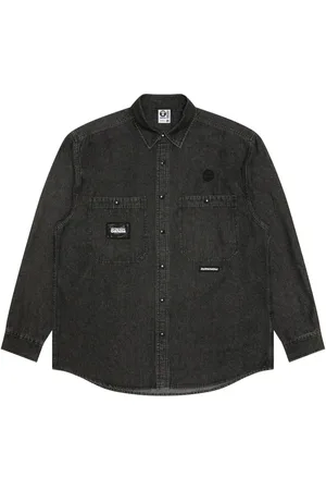 A Bathing Ape Logo-patch shirt