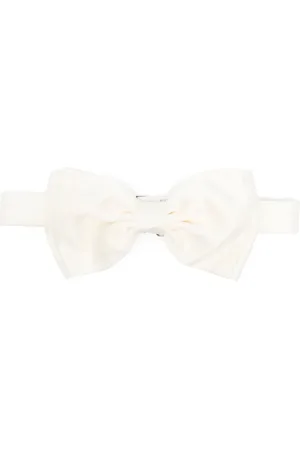 LARDINI Twill bow tie