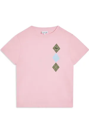 Lacoste Argyle print T-shirt