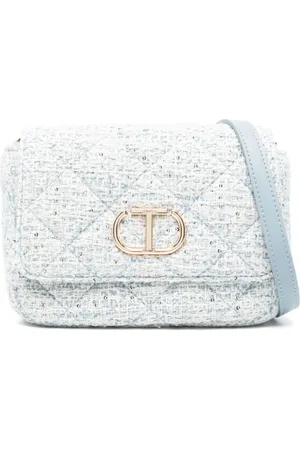 Twin-Set Tweed cross body bag