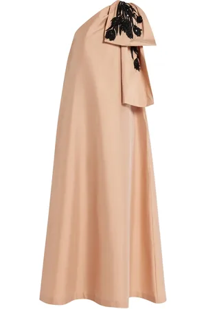 Bernadette Floral-embroidered maxi dress