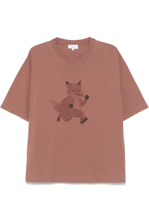 Maison Kitsuné Speedy Fox-print T-shirt