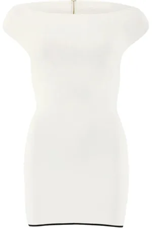 Jacquemus La Mini Robe Maille Noiva dress